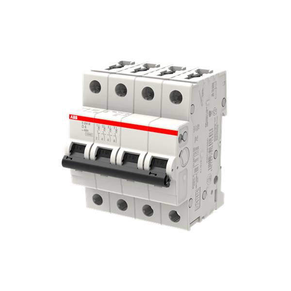 S204M-C4 Miniature Circuit Breaker - 4P - C - 4 A image 4