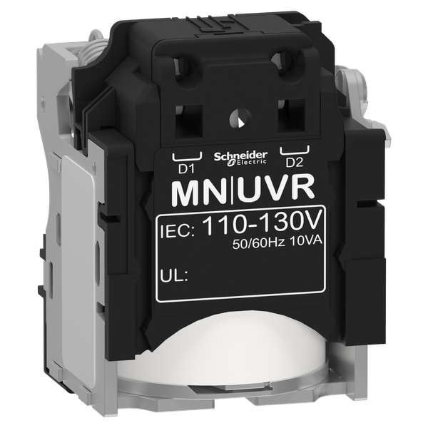 MN undervoltage release, ComPacT NSX, rated voltage 110/130 VAC 50/60 Hz, screwless spring terminal connections image 6