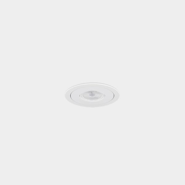 Downlight Sia Lens Narrow Trim 17.7W LED warm-white 3000K CRI 80 26.9º ON-OFF Black/Black IP54 1757lm image 1