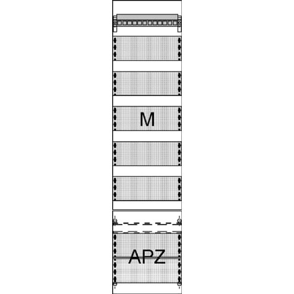 FM17PA2 Media Panel , 1050 mm x 250 mm (HxW) image 33