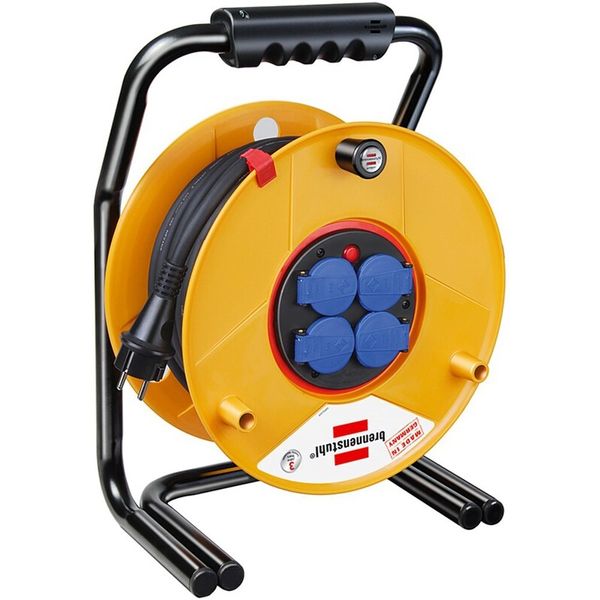 Brobusta Bretec IP44 cable reel 40m H05RR-F 3G2,5 *FR* image 1