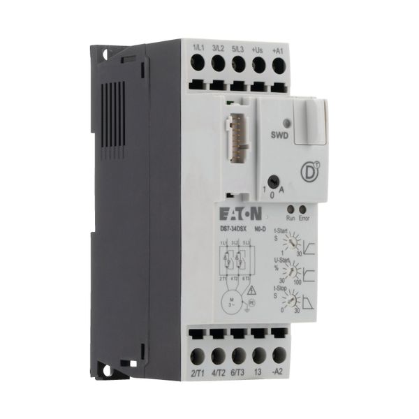 Soft starter, 7 A, 200 - 480 V AC, 24 V DC, Frame size: FS1, Communication Interfaces: SmartWire-DT image 8