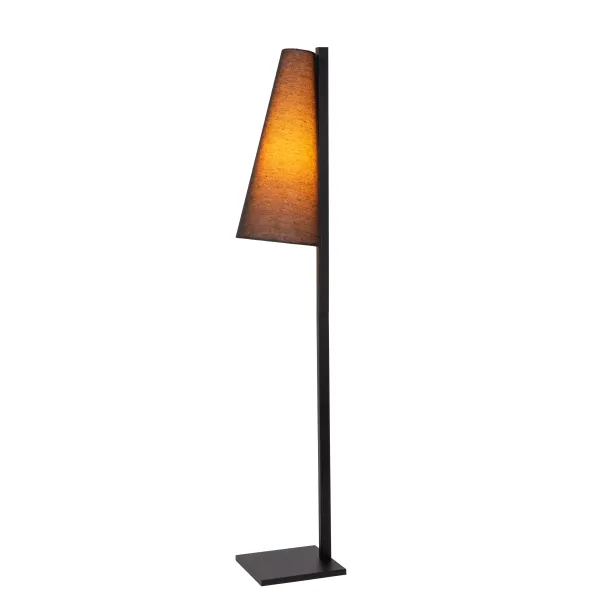 Lucide GREGORY - Floor lamp - 1xE27 - Black image 1