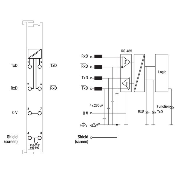 RS-485 Serial Interface Adjustable light gray image 5