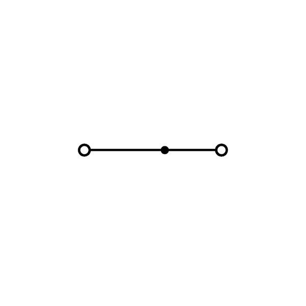 2-conductor miniature through terminal block with operating slots 1 mm image 6