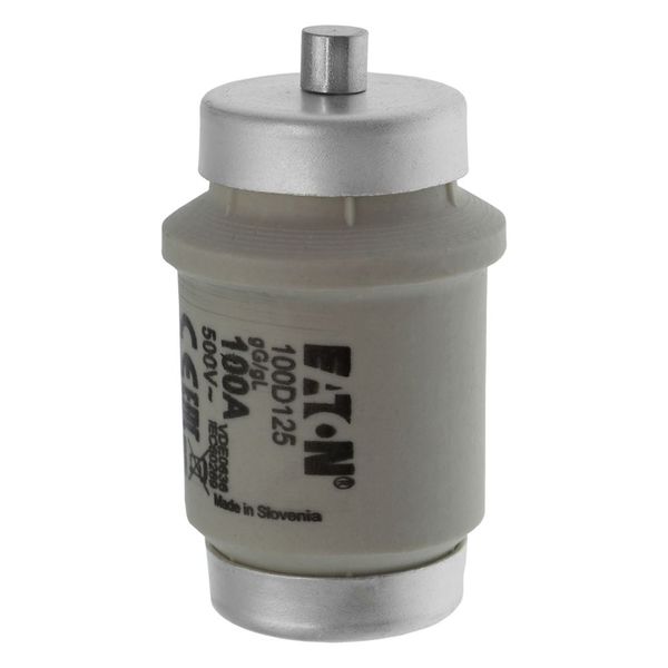 Fuse-link, LV, 100 A, AC 500 V, D4, gL/gG, IEC, time-delay image 8