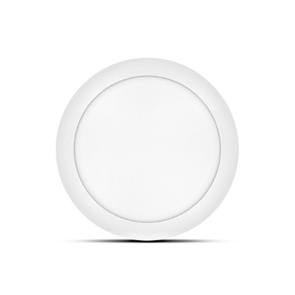 LED Panel 12W 1080lm 4000K CRI80 IP20 120ø round white image 1