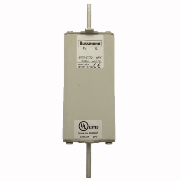 Fuse-link, high speed, 400 A, DC 1000 V, size 3, 76 x 92 x 91 mm, gPV, IEC, UL, single indicator image 1