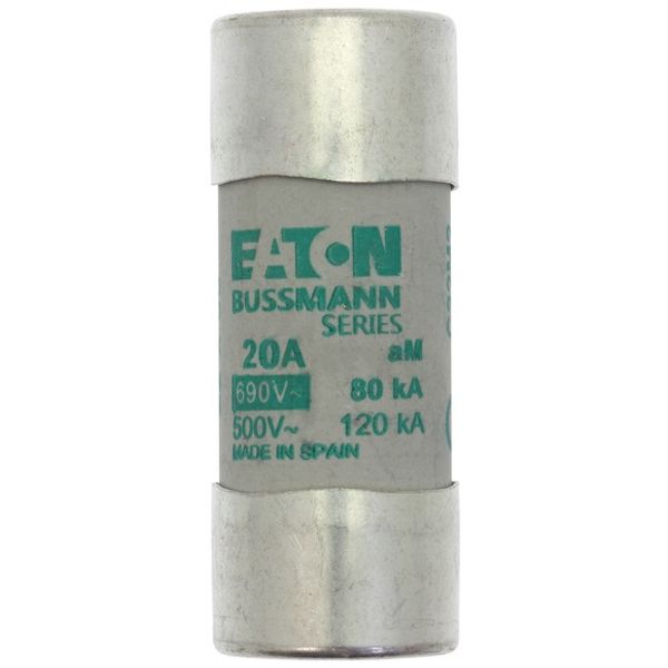 Fuse-link, LV, 32 A, AC 690 V, 22 x 58 mm, aM, IEC, with striker image 2