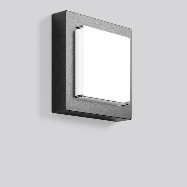 CADERO quadra, 12 W, 750 lm, 840, anthracite, on/off Ceiling and wall  image 2