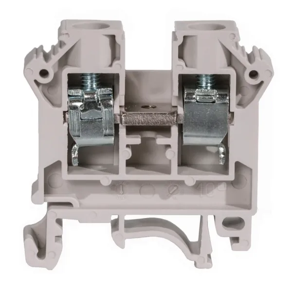 Rail-mounted screw terminal block ZSG1-10.0Ns grey image 1