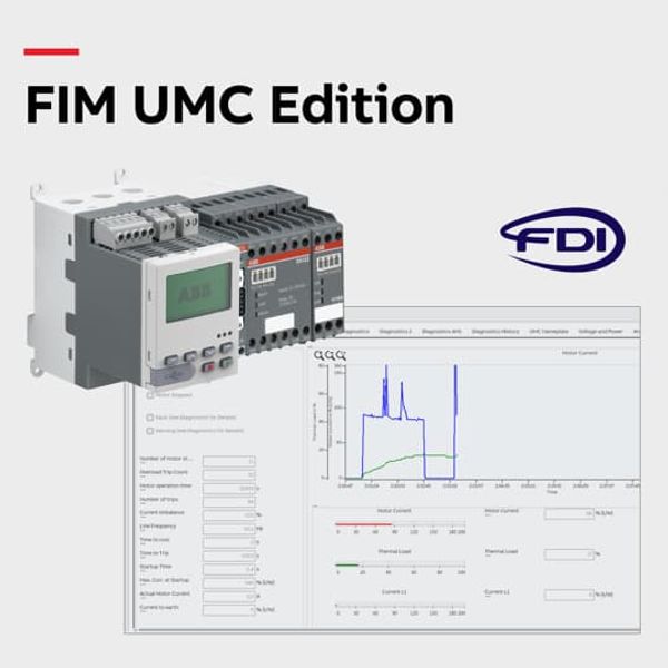 TBU22-FBP.0 UMC100-Democase 110/230VAC Supply with devices, motor and operation elements image 2