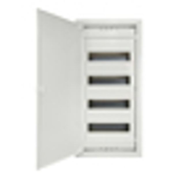 Flush-mounting enclosure 4-rows, IP40, for partition wall image 5