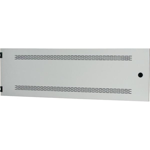 Section wide door, ventilated, HxW=325x1000mm, IP31, grey image 5