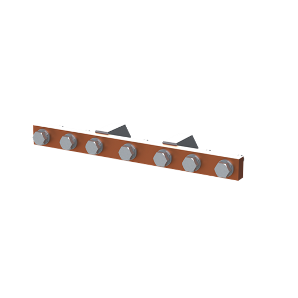 QR4HP3010 Horizontal PE busbar, 30 mm x 400 mm x 10 mm image 1