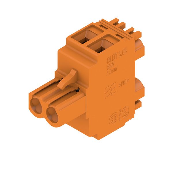 PCB plug-in connector (wire connection), 5.08 mm, Number of poles: 2,  image 1