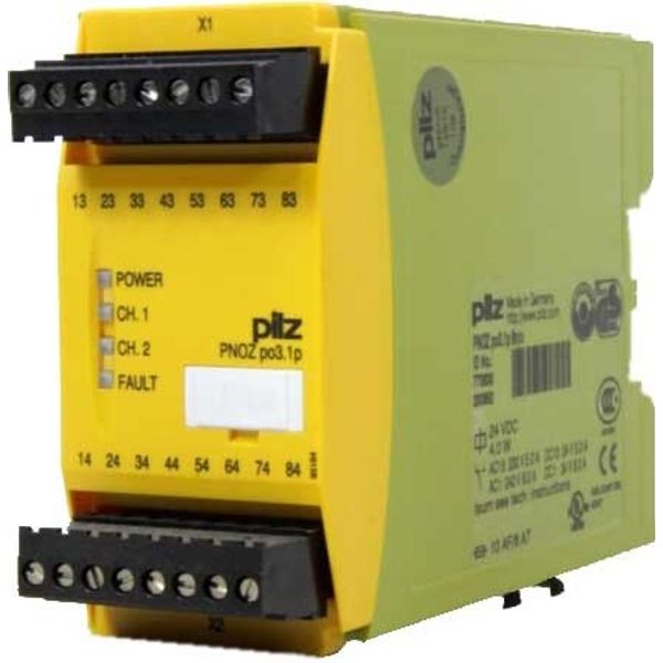 PILZ 773630 PNOZ po3.1p 8n/o modular safety enforcement unit syst. PNOZp image 2