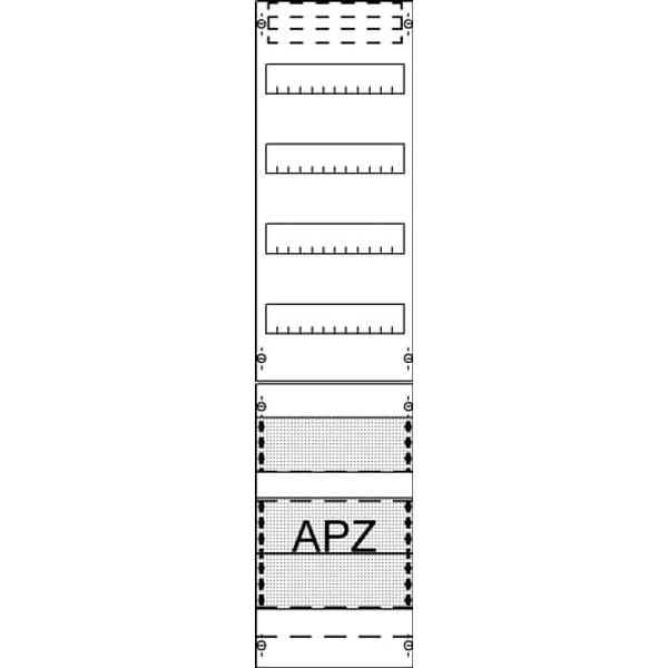 FV17A3 Distribution panel , 1050 mm x 250 mm (HxW) image 15