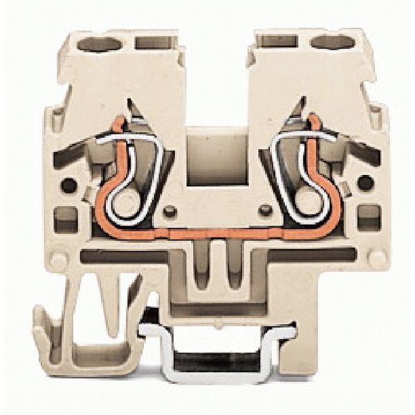 2-conductor through terminal block 2.5 mm² suitable for Ex e II applic image 1