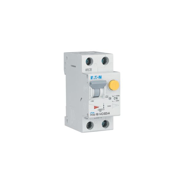 RCD/MCB combination, 16 A, 30 mA, MCB trip characteristic: C, 1p+N, RCD trip characteristic: A image 28