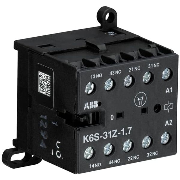 K6S-31Z-1.7-71 Mini Contactor Relay 24VDC, 1.7W image 2