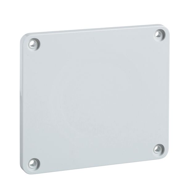 90 x 100 mm plate - for 65 x 65 or 75 x 75 mm outlet image 1