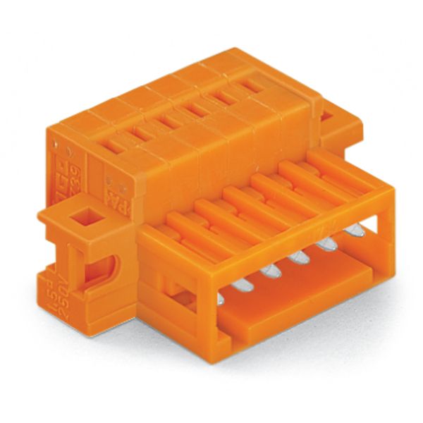 1-conductor male connector CAGE CLAMP® 1.5 mm² orange image 5