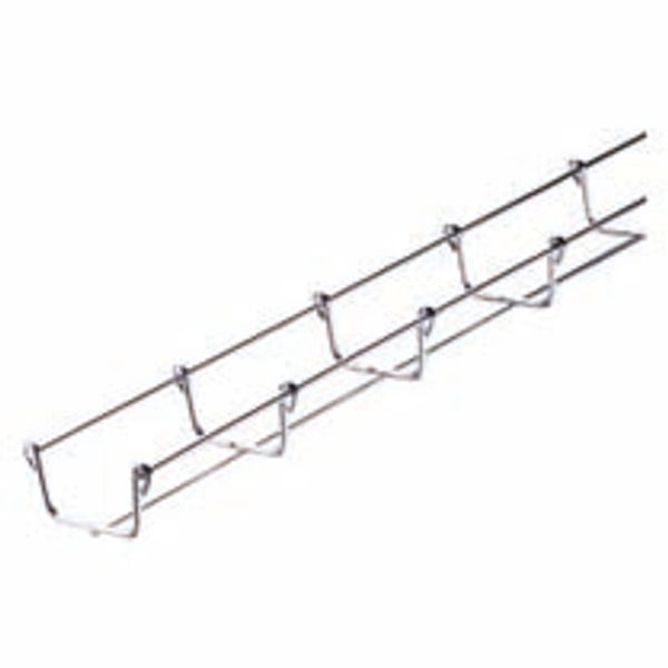 GALVANIZED WIRE MESH CABLE TRAY BFR30 - LENGTH 3 METERS - WIDTH 50MM - FINISHING: Z100 image 2