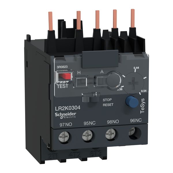 TeSys K - differential thermal overload relays - 0.36...0.54 A - class 10A image 3