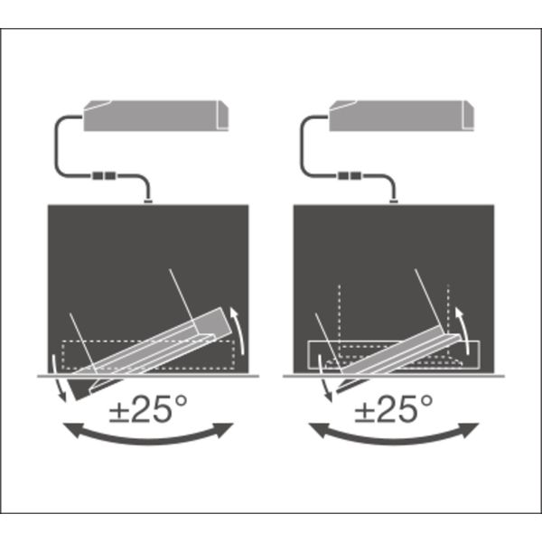 SPOT MULTI 1x30W 3000K FL WT/BK image 15