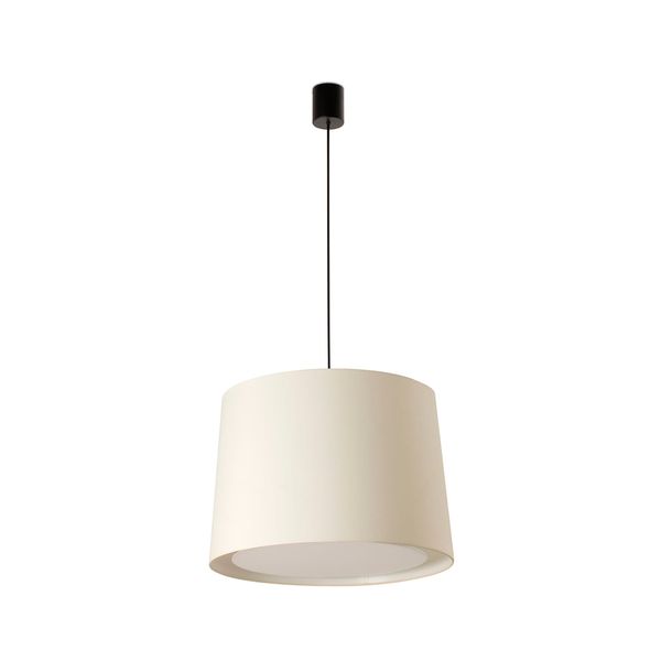 CONGA BLACK PENDANT LAMP E27 ø500*350*ø450 WHITE L image 1