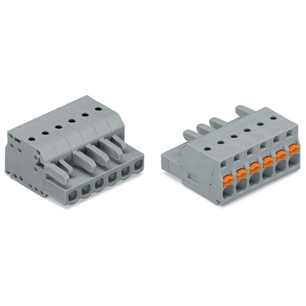 2231-103/026-000 1-conductor female connector; push-button; Push-in CAGE CLAMP® image 5