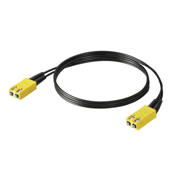 (Assembled) Fibre-optic data cable, ZIPCORD, SCRJ IP 20, SCRJ IP 20, 9 image 1