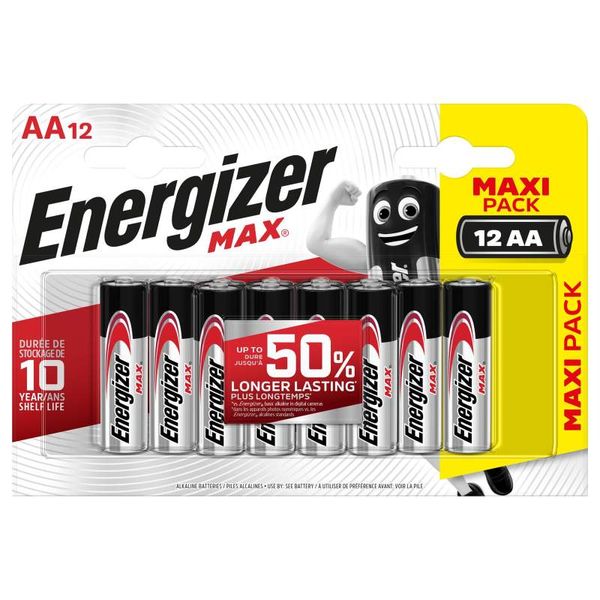 ENERGIZER Max LR6 AA BL12 image 1