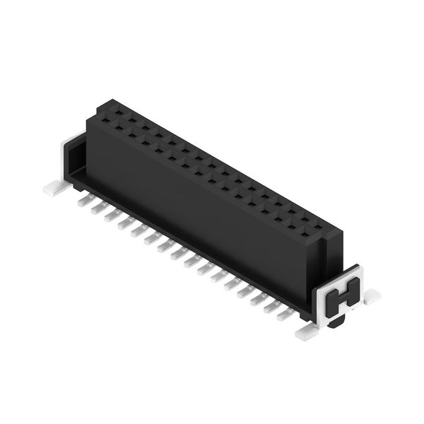 PCB plug-in connector (board connection), 1.27 mm, Number of poles: 32 image 2