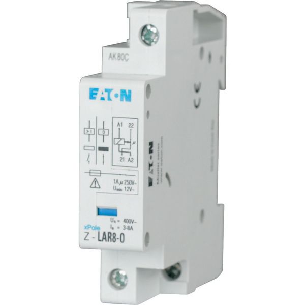 Release relay, 250VAC, 1W, 3-8A, 1HP image 3