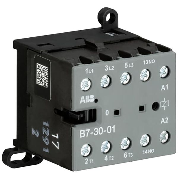 B7-30-01-85 Mini Contactor 380 ... 415 V AC - 3 NO - 0 NC - Screw Terminals image 1