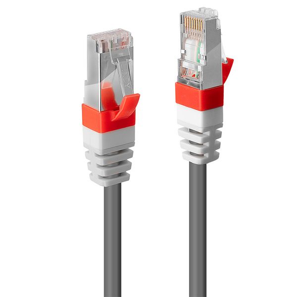 0.5m Cat.6A S/FTP LSZH Network Cable, Grey (Fluke Tested) RJ45, M/M, 500MHz, Copper, 26AWG image 1