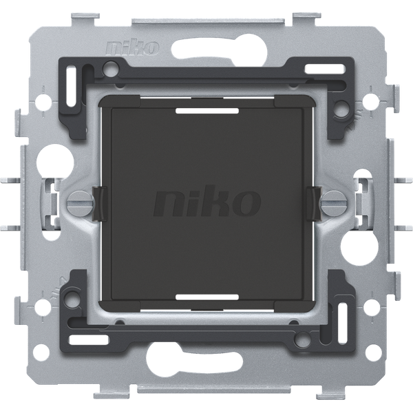 Base for a wireless dimmer switch, 71 x 71 mm, claw fixing image 2