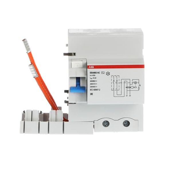 DDA802 A-63/0.03 Residual Current Device Block image 5