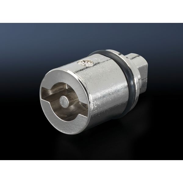 SZ Lock insert, version A, Die-cast zinc, 3 mm double-bit, L: 27 mm image 3