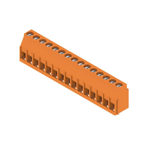 PCB terminal, 5.08 mm, Number of poles: 15, Conductor outlet direction image 2