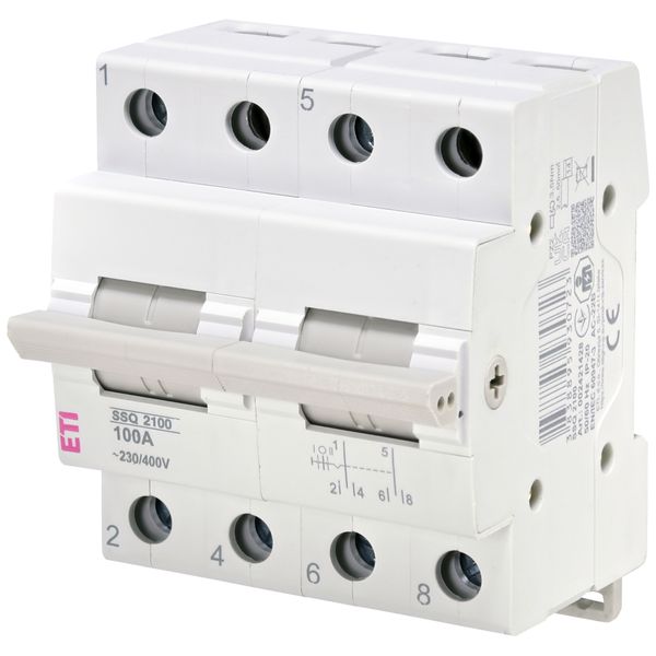 Center-off change-over switch, SSQ  2100 image 1