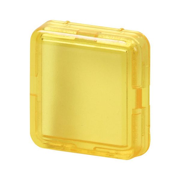 Lens, indicator light, flat, yellow image 4