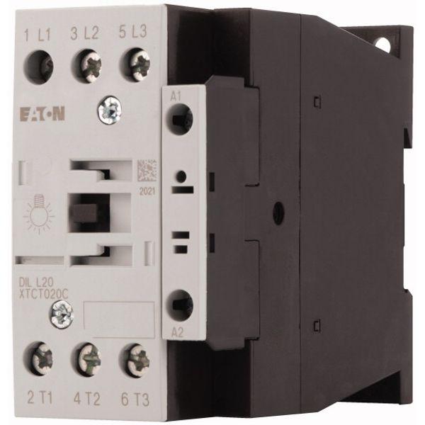 Lamp load contactor, 230 V 50 Hz, 240 V 60 Hz, 220 V 230 V: 20 A, Contactors for lighting systems image 3