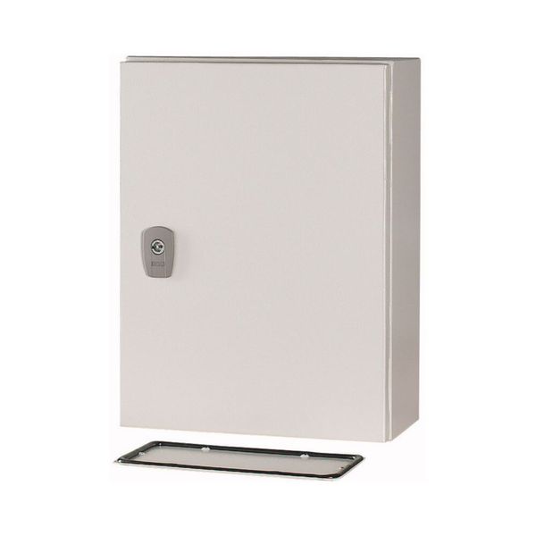 Wall enclosure with mounting plate, HxWxD=400x300x150mm image 11