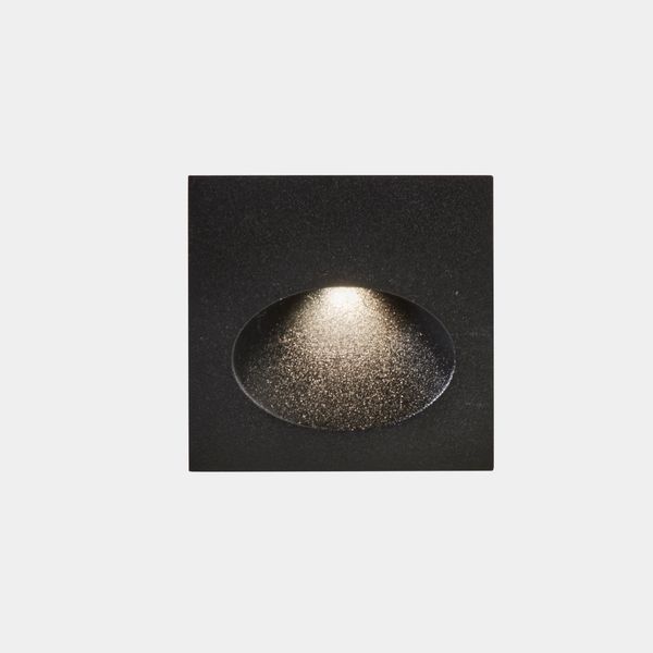 Recessed wall lighting IP66 Bat Square Oval LED 2W 2700K Urban grey 77lm image 1