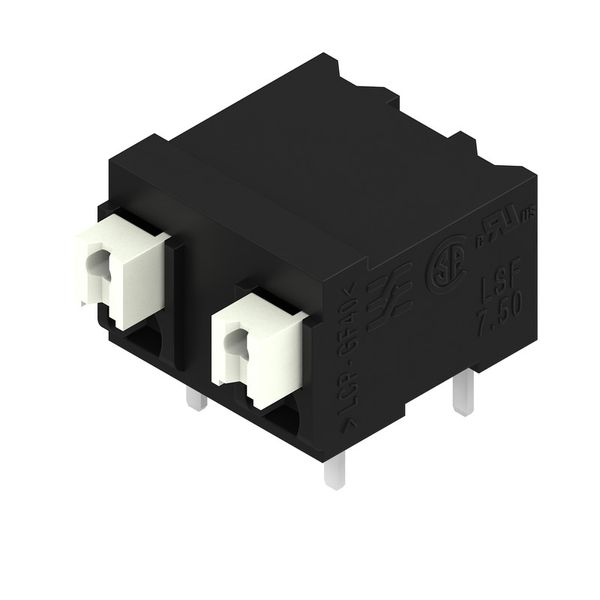 PCB terminal, 7.50 mm, Number of poles: 2, Conductor outlet direction: image 4