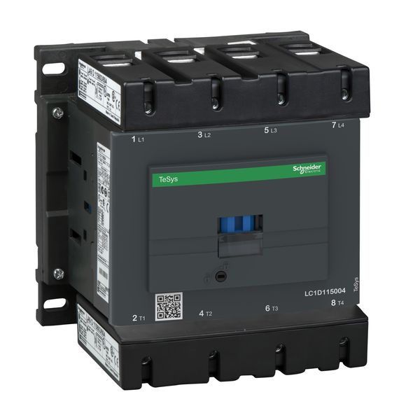 TeSys Deca contactor, 4P(4NO), AC-1, 440V, 200A, 24V DC standard coil image 3