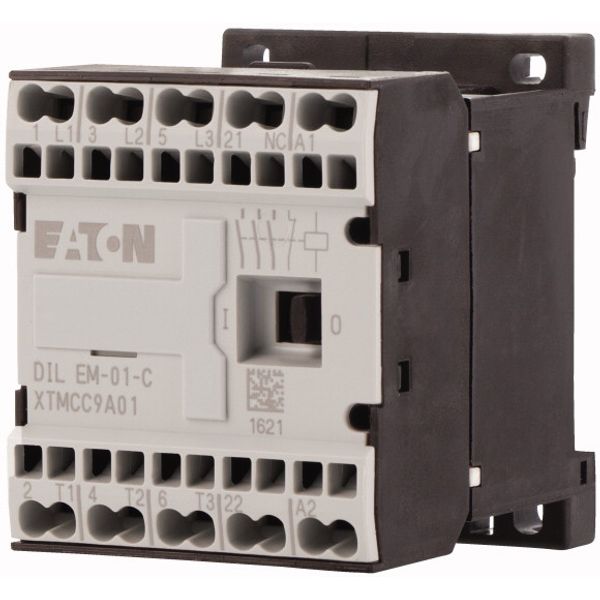 Contactor, 190 V 50 Hz, 220 V 60 Hz, 3 pole, 380 V 400 V, 4 kW, Contac image 3